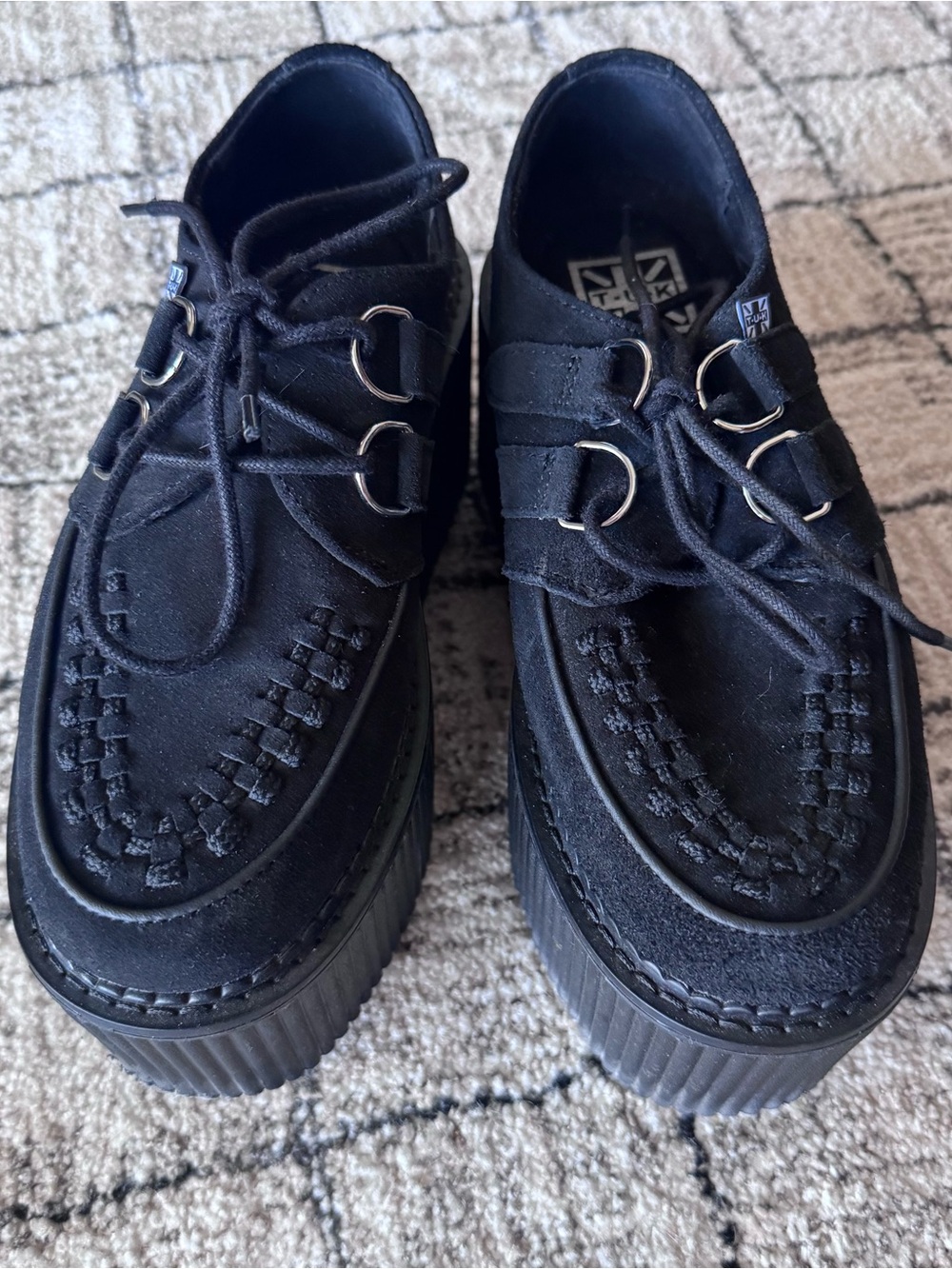 TUK Black Suede Classic Stratocreeper - Picture 3 of 5
